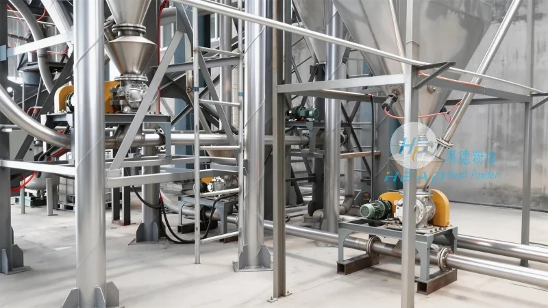 Giải pháp vận chuyển khí nén bột mica