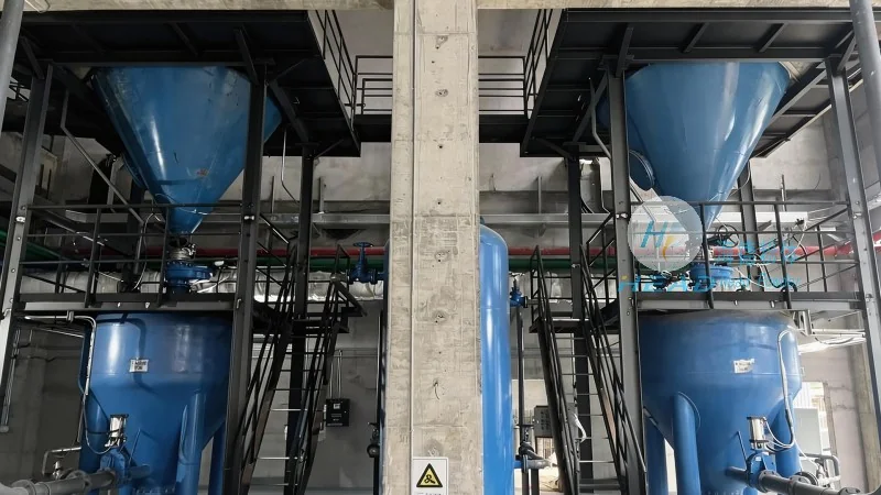 Giải pháp vận chuyển khí nén than hạt