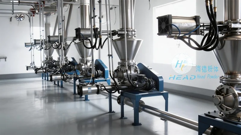 Giải pháp vận chuyển khí nén bột nitrua silic (Si3N4)