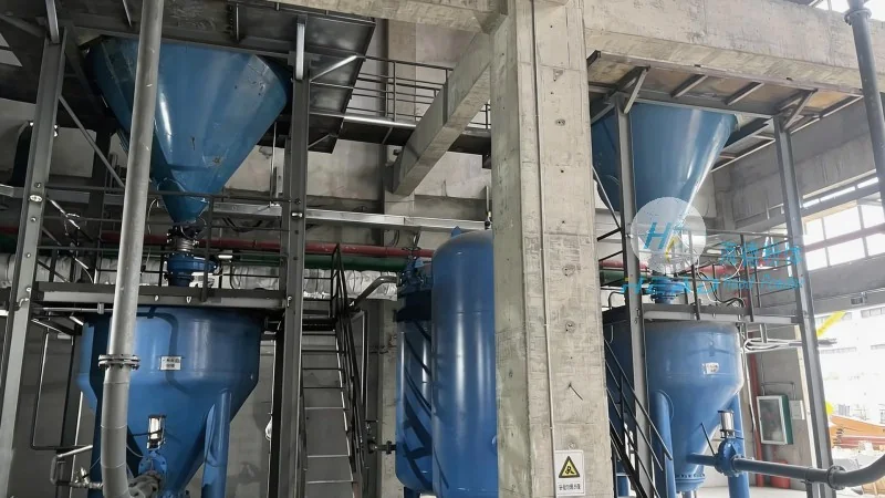 Giải pháp vận chuyển bột thủy tinh bằng khí nén