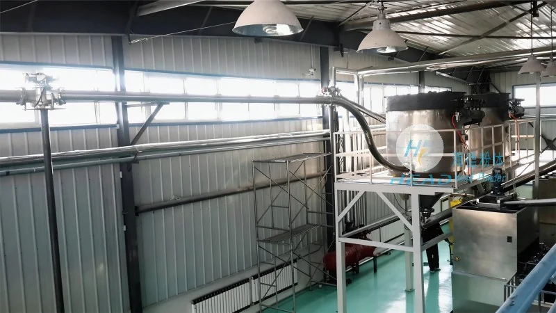 Giải pháp vận chuyển khí nén hạt ngô