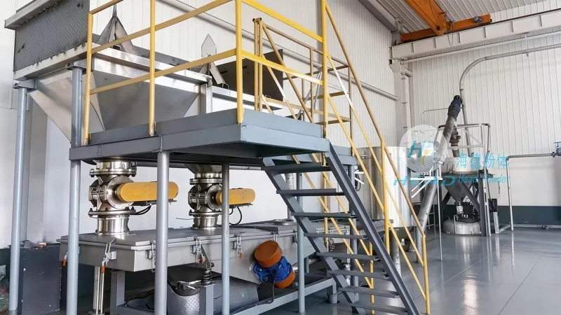 Giải pháp vận chuyển khí nén hạt canxi clorua khan