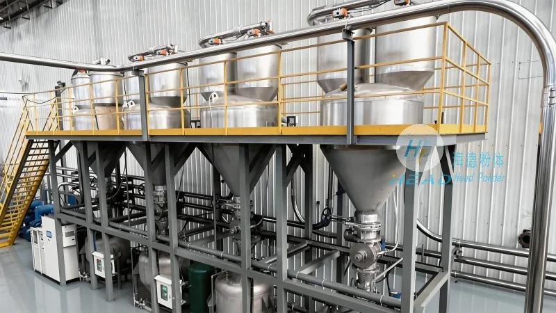 Giải pháp vận chuyển khí nén bột cao su phế thải