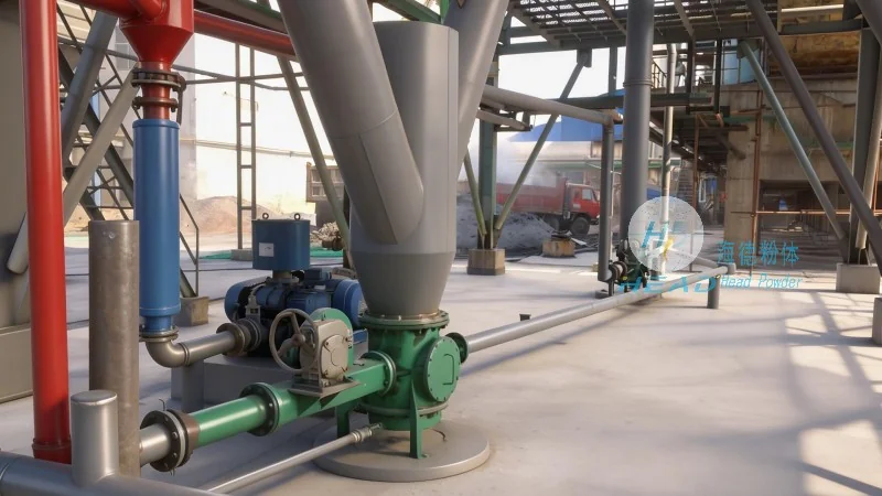 Giải pháp vận chuyển khí nén hạt keo tụ