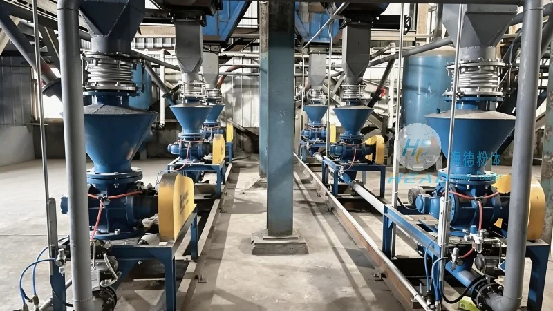 Giải pháp vận chuyển khí nén bột kẽm