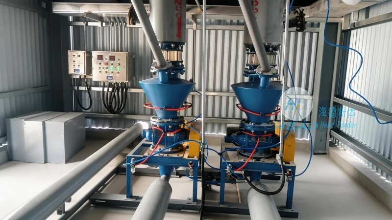 Dự án vận chuyển khí nén kín bột tiền thân pin lithium tại Toronto, Canada.