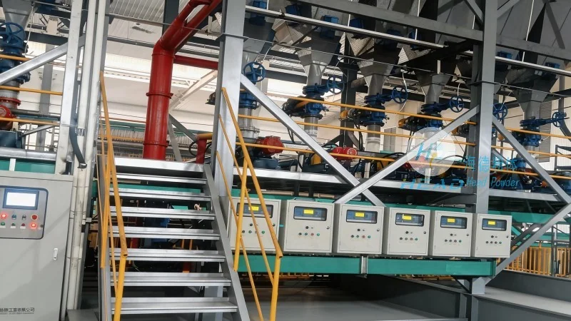 Giải pháp vận chuyển bột bạc bằng khí nén